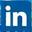 LinkedIn social media icon